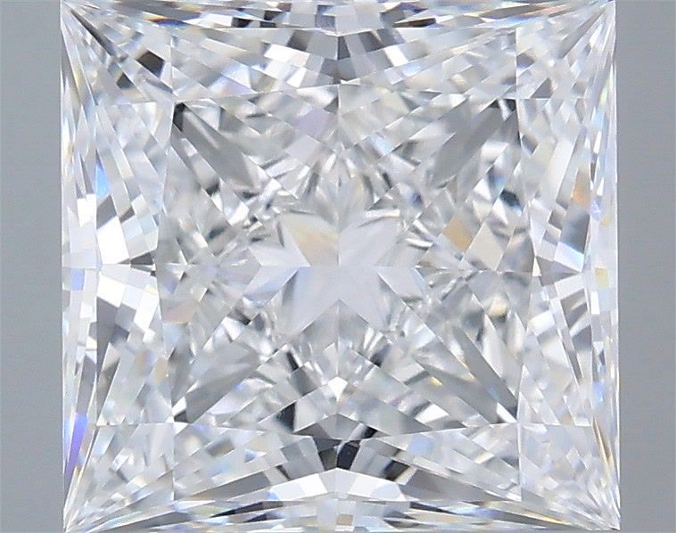 3.97 ct. princess Lab Grown Diamond front image