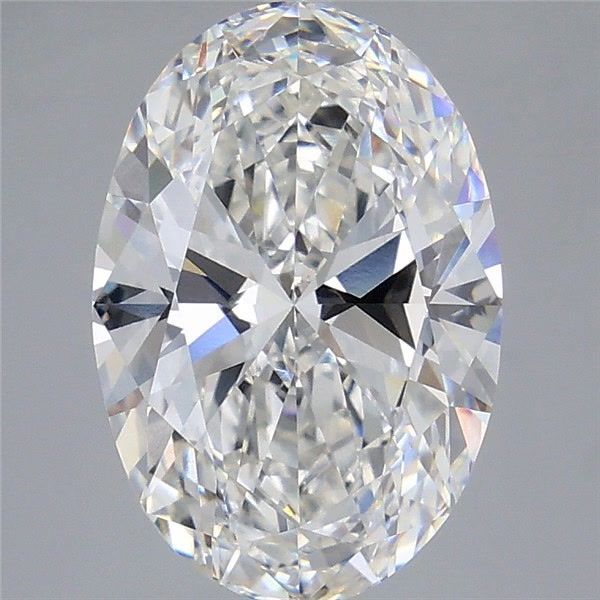 4.03 ct. oval Lab Grown Diamond front image