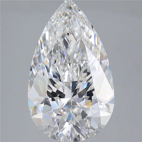 5.55 ct. pear Lab Grown Diamond front image