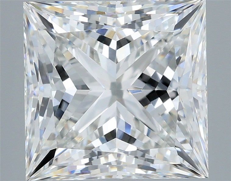 5.02 ct. princess Lab Grown Diamond front image