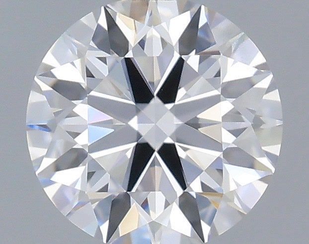 0.53 Carat D VS2 Round Lab Diamond
