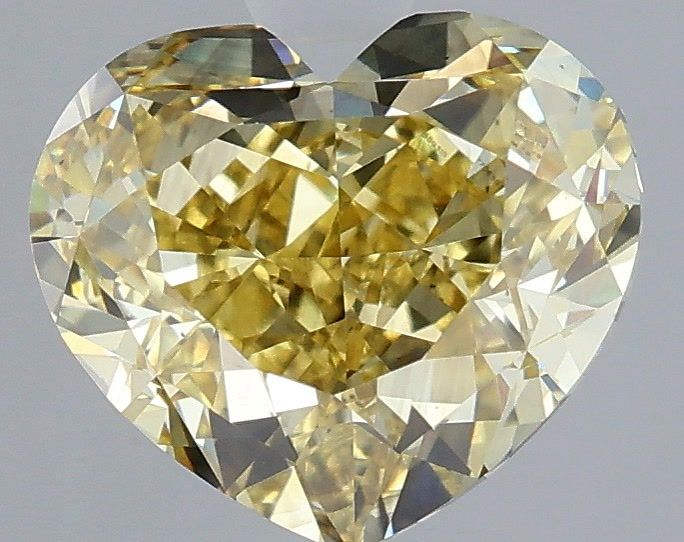 2.57 ct. heart Lab Grown Diamond front image