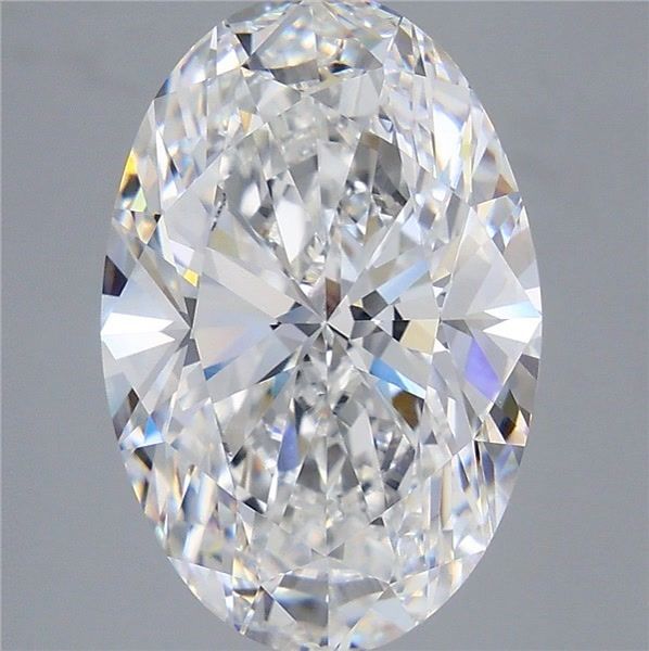 8.01 ct. oval Lab Grown Diamond front image