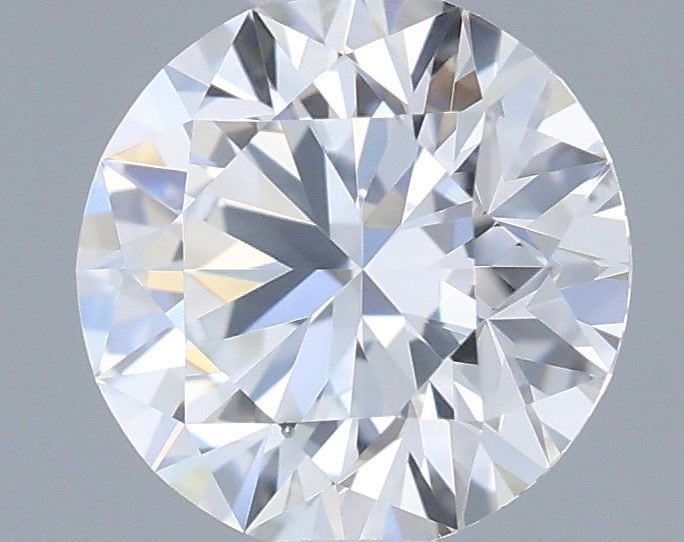 0.52 Carat D VS2 Round Lab Diamond