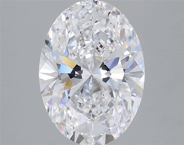 2.75 ct. oval Lab Grown Diamond front image