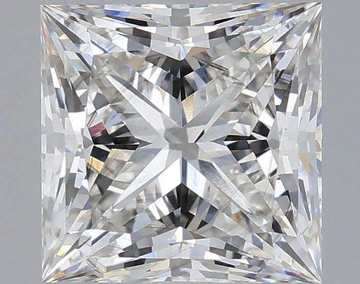 2.06 ct. princess Lab Grown Diamond front image