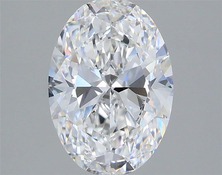 2.08 ct. oval Lab Grown Diamond front image