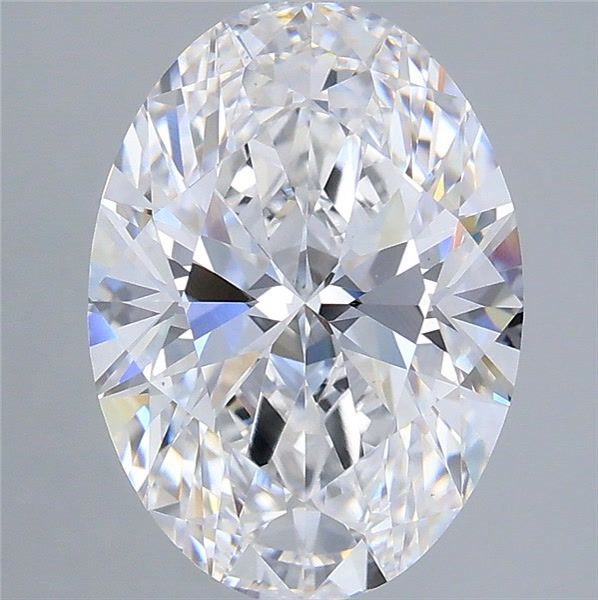 3.52 ct. oval Lab Grown Diamond front image