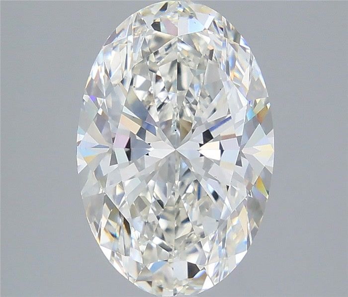 4.02 ct. oval Lab Grown Diamond front image