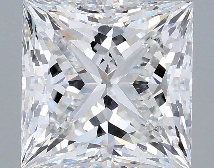 4.01 ct. princess Lab Grown Diamond front image
