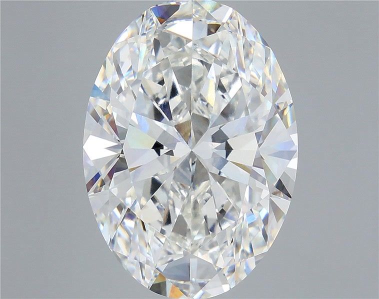 13.08 ct. oval Lab Grown Diamond front image