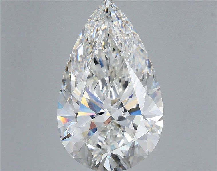 13.03 ct. pear Lab Grown Diamond front image