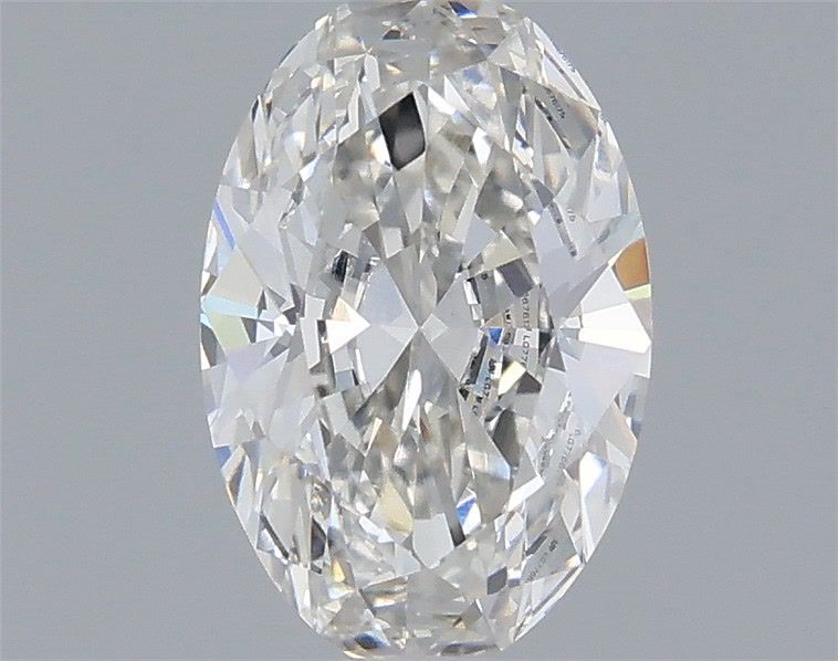 0.78 ct. oval Lab Grown Diamond front image