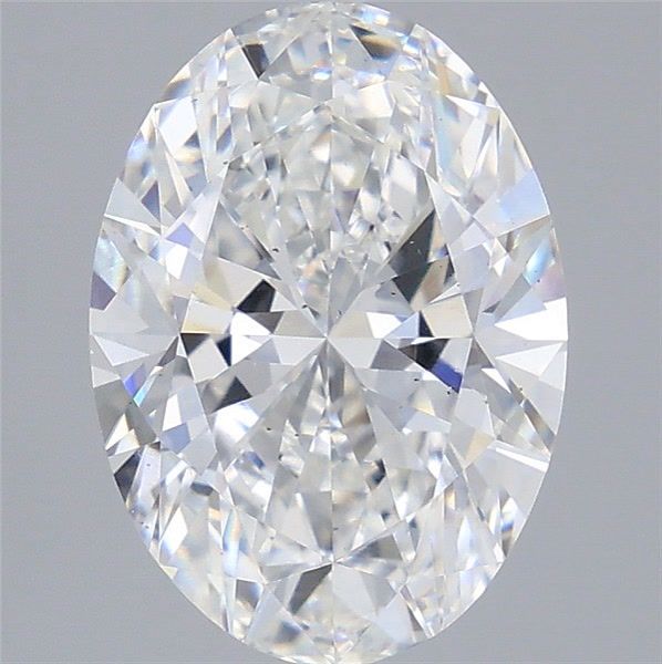 3.50 ct. oval Lab Grown Diamond front image