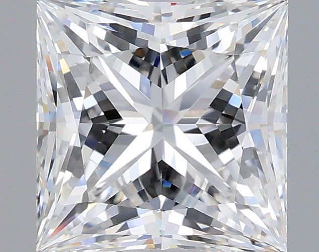 2.57 ct. princess Lab Grown Diamond front image