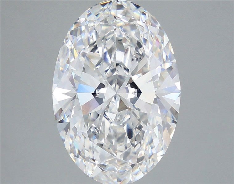 5.56 ct. oval Lab Grown Diamond front image