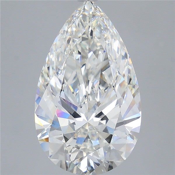 6.06 ct. pear Lab Grown Diamond front image