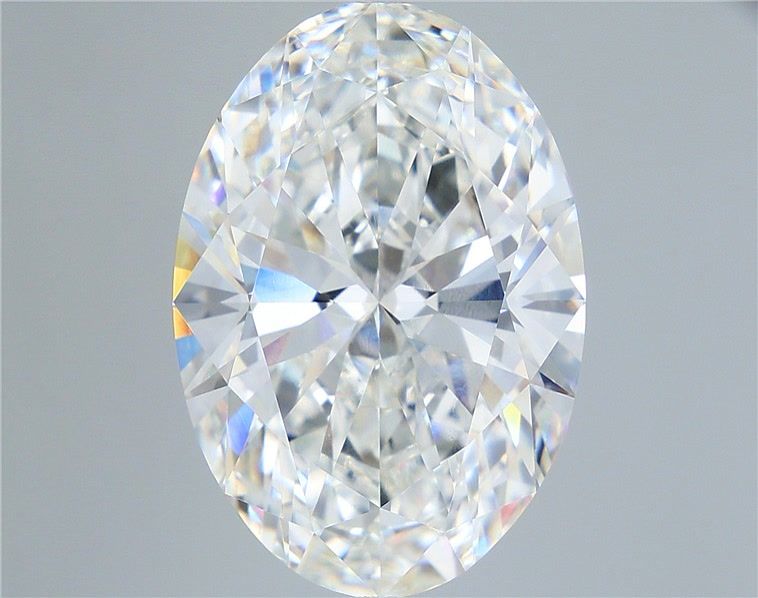 12.59 ct. oval Lab Grown Diamond front image