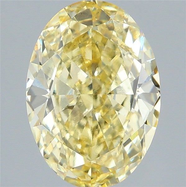 3.02 ct. oval Lab Grown Diamond front image