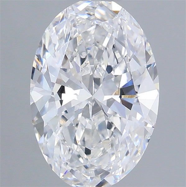 0.90 ct. oval Lab Grown Diamond front image