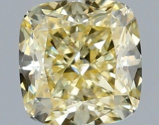 1.06 CT Fancy Yellow CUSHION MODIFIED