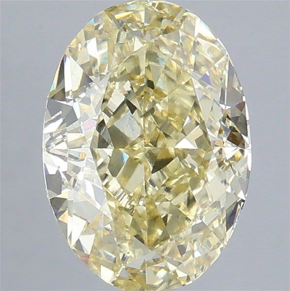 3.03 ct. oval Lab Grown Diamond front image