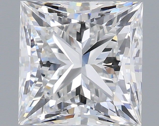 1.65 ct. princess Lab Grown Diamond front image