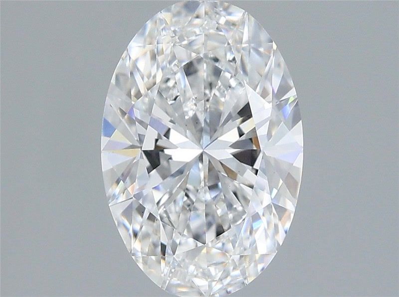 1.45 ct. oval Lab Grown Diamond front image
