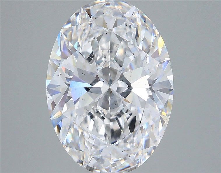 5.08 ct. oval Lab Grown Diamond front image