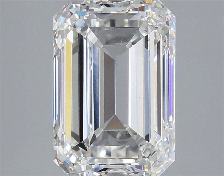 6.02 ct. emerald Lab Grown Diamond front image