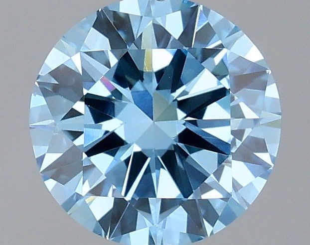 1.5 CT Fancy Vivid Blue ROUND