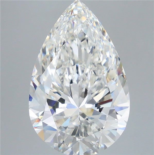 11.05 ct. pear Lab Grown Diamond front image