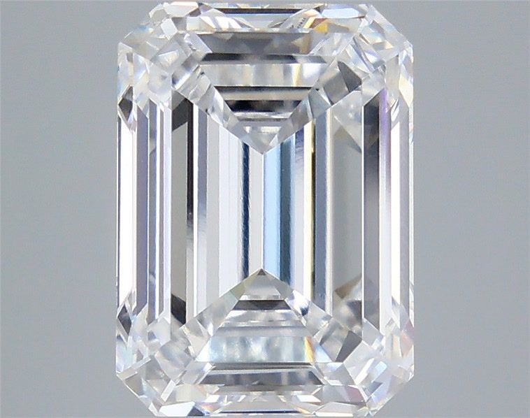 6.02 ct. emerald Lab Grown Diamond front image