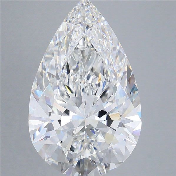 9.57 ct. pear Lab Grown Diamond front image