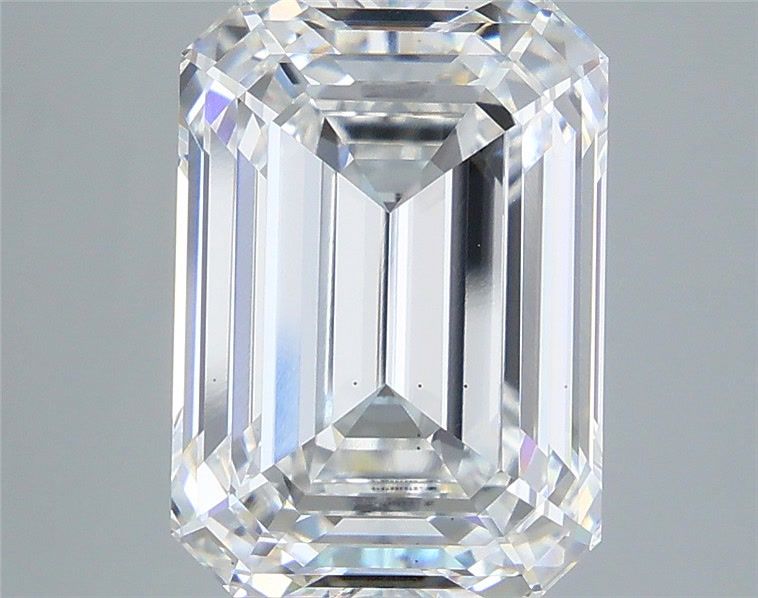 6.55 ct. emerald Lab Grown Diamond front image