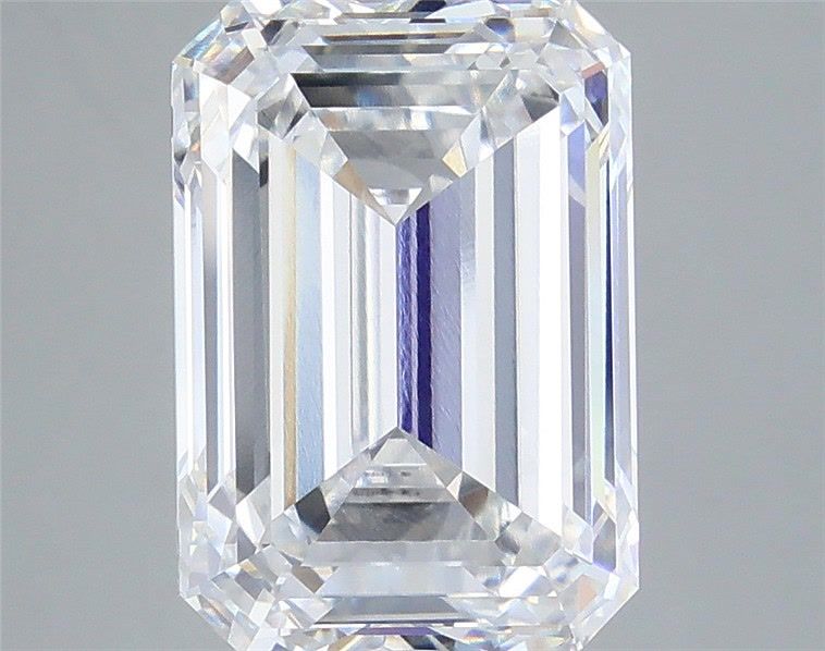 6.34 ct. emerald Lab Grown Diamond front image