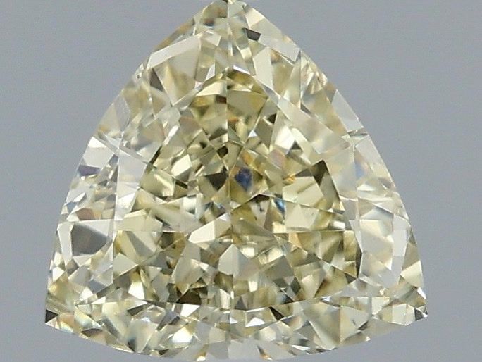 1.08 CT Fancy Light Yellow TRIANGULAR