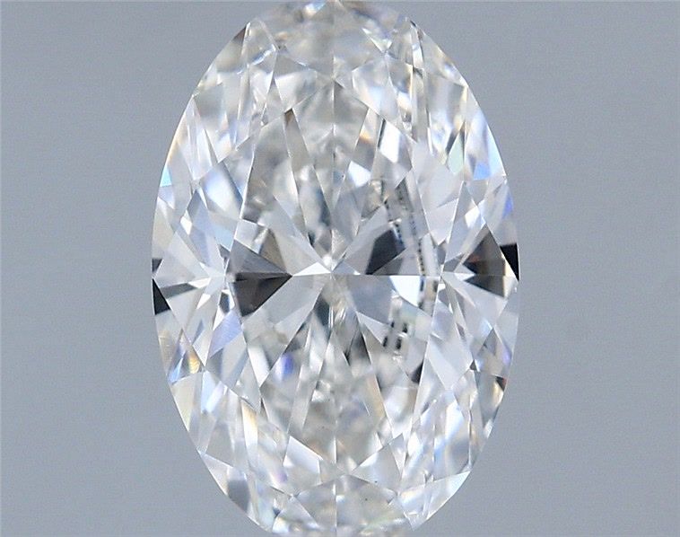 0.74 ct. oval Lab Grown Diamond front image