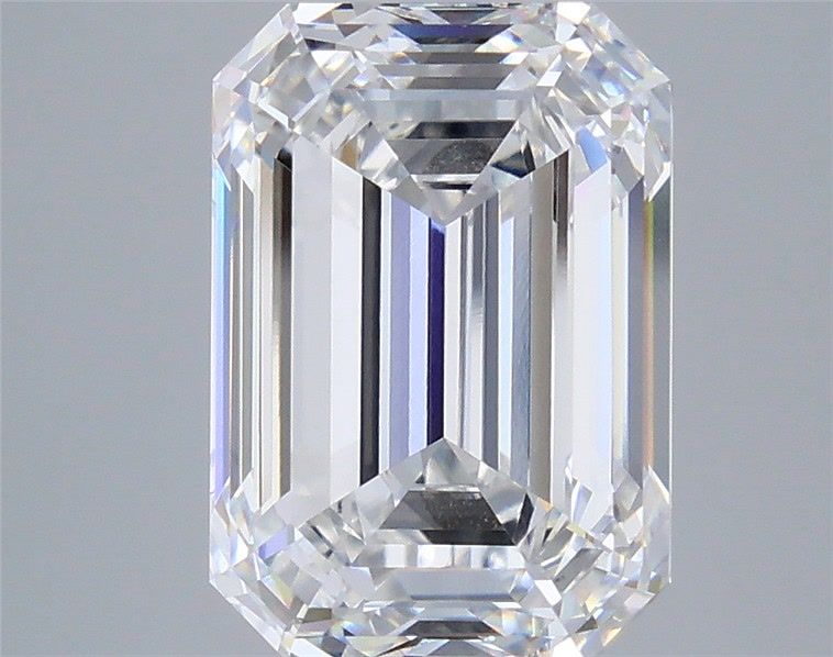 6.29 ct. emerald Lab Grown Diamond front image