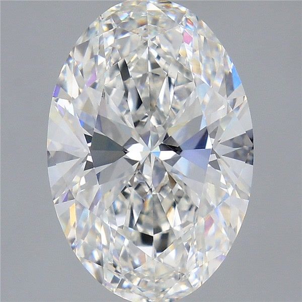 5.50 ct. oval Lab Grown Diamond front image