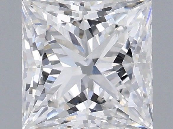 0.51 ct lab-grown Princess Diamond