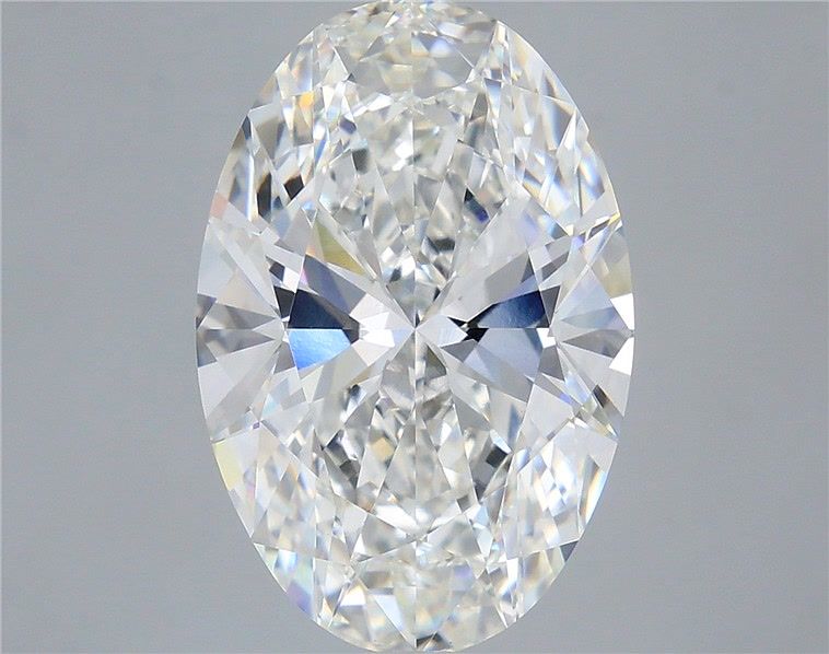 8.04 ct. oval Lab Grown Diamond front image