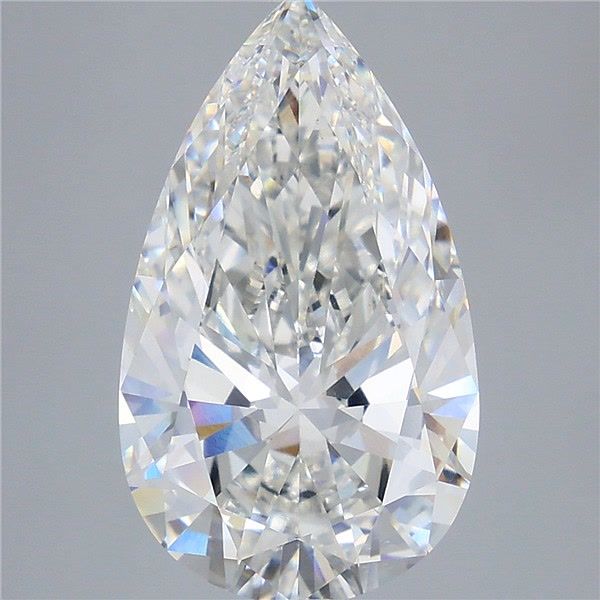 7.03 ct. pear Lab Grown Diamond front image