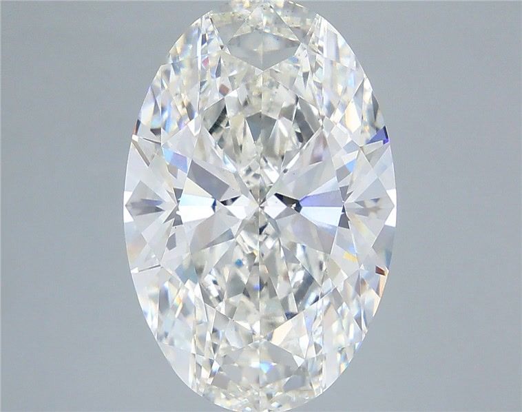 8.02 ct. oval Lab Grown Diamond front image