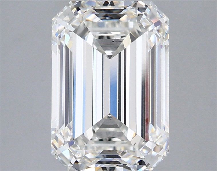2.92 ct. emerald Lab Grown Diamond front image