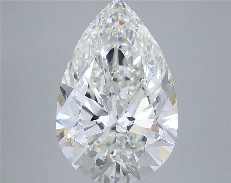 7.03 ct. pear Lab Grown Diamond front image