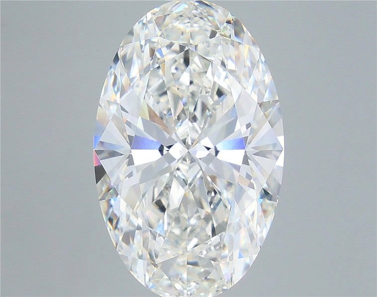 8.05 ct. oval Lab Grown Diamond front image