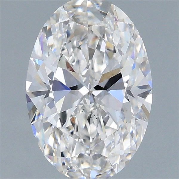1.37 ct. oval Lab Grown Diamond front image