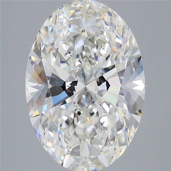 5.22 ct. oval Lab Grown Diamond front image