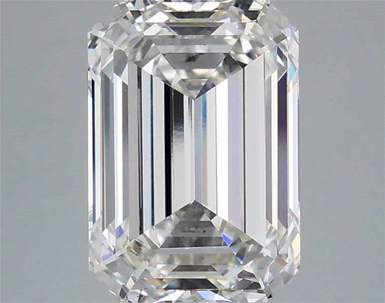 5.55 ct. emerald Lab Grown Diamond front image